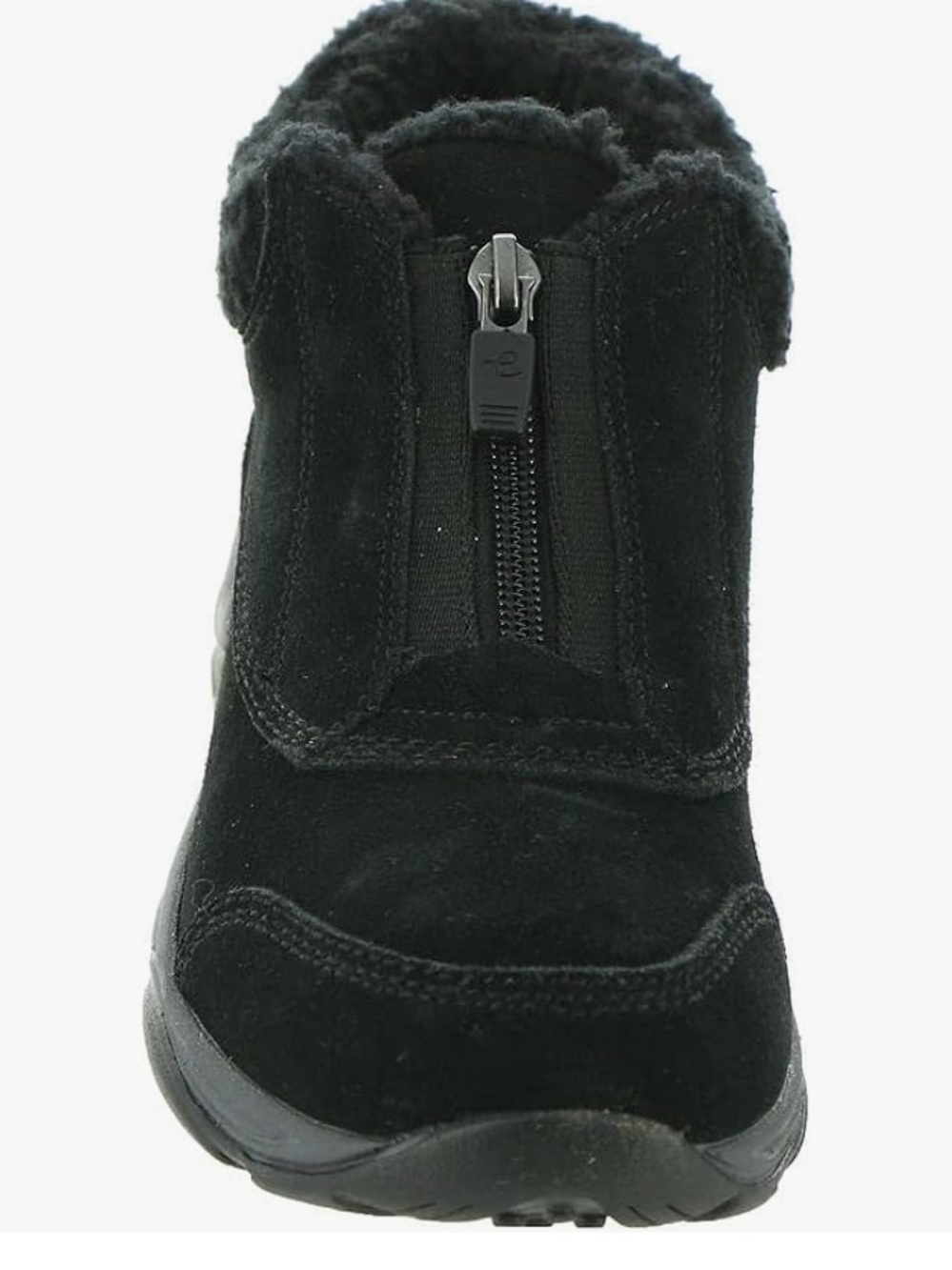 Easy Spirit Exclaim Suede Ankle Bootie - Taupe/Beige